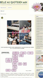 Mobile Screenshot of belle-au-quotidien.com